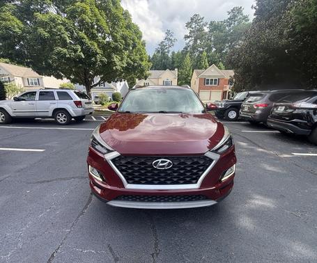 Red 2020 Hyundai TUCSON Sport