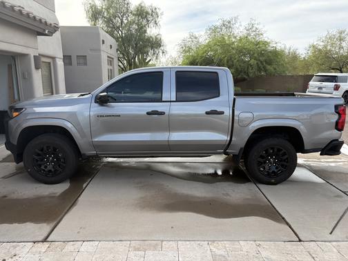 Gray 2026 Chevrolet Colorado WT