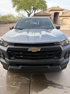 Gray 2026 Chevrolet Colorado WT