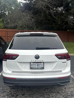 White 2022 Volkswagen Tiguan 2.0T S