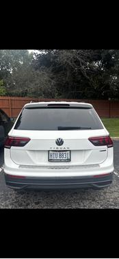 White 2022 Volkswagen Tiguan 2.0T S