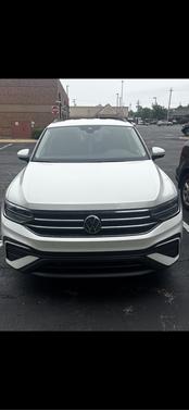 White 2022 Volkswagen Tiguan 2.0T S