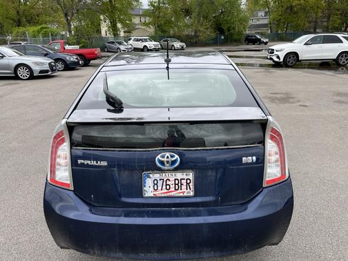 Blue 2015 Toyota Prius Four