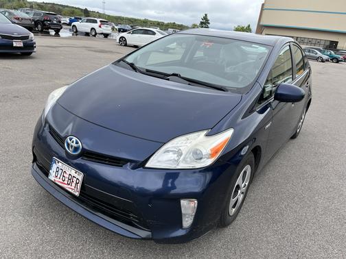 Blue 2015 Toyota Prius Four