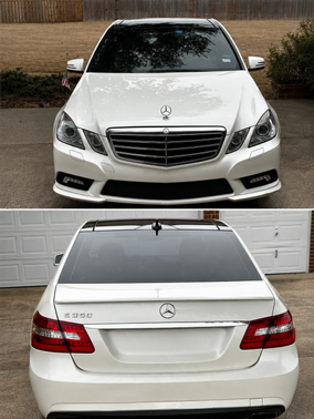 White 2011 Mercedes-Benz E-Class E 350