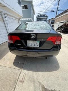 Black 2008 Honda Civic LX