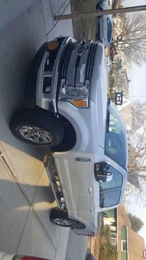 Silver 2017 Ford F-250 Lariat