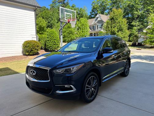 Blue 2017 INFINITI QX60 Base