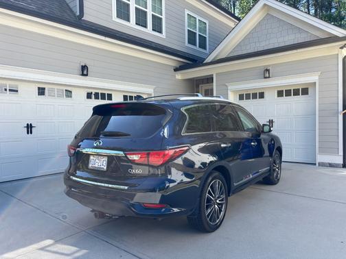 Blue 2017 INFINITI QX60 Base