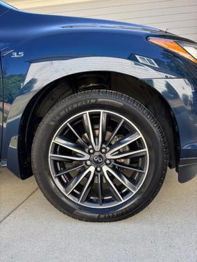 Blue 2017 INFINITI QX60 Base