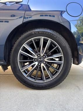 Blue 2017 INFINITI QX60 Base