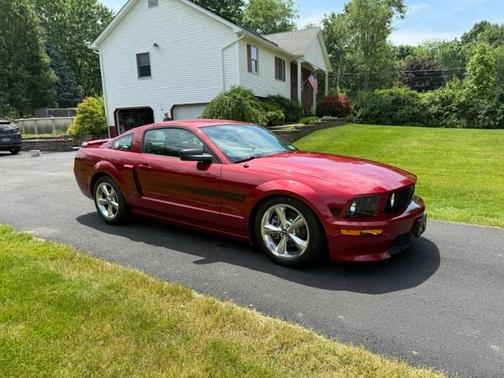Red 2007 Ford Mustang GT
