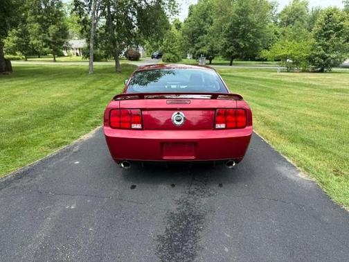 Red 2007 Ford Mustang GT