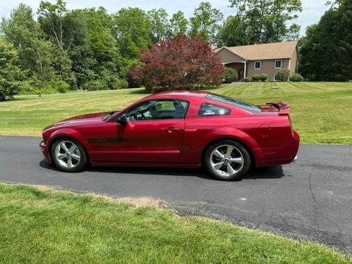 Red 2007 Ford Mustang GT