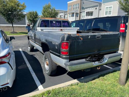 Black 1996 Dodge Ram 2500 LT