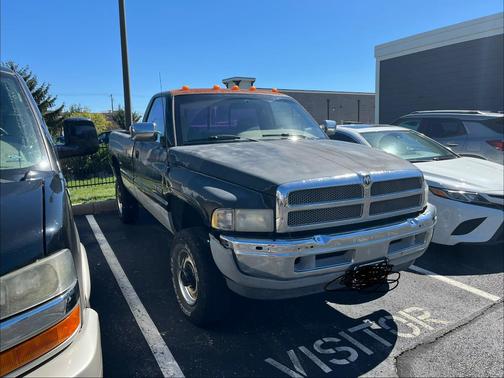 Black 1996 Dodge Ram 2500 LT