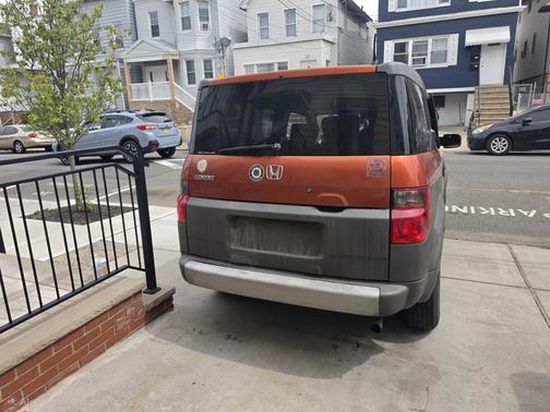 Orange 2005 Honda Element LX