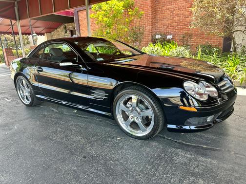 Black 2003 Mercedes-Benz SL-Class SL500 Roadster