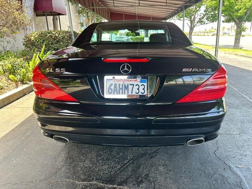 Black 2003 Mercedes-Benz SL-Class SL500 Roadster