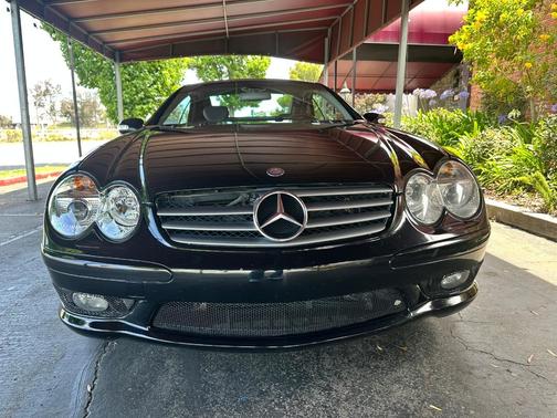 Black 2003 Mercedes-Benz SL-Class SL500 Roadster