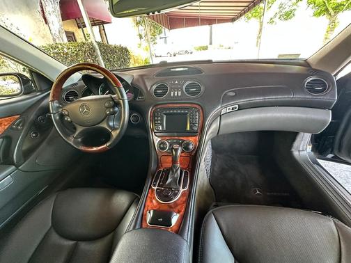 Black 2003 Mercedes-Benz SL-Class SL500 Roadster