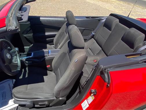Red 2010 Ford Mustang Base