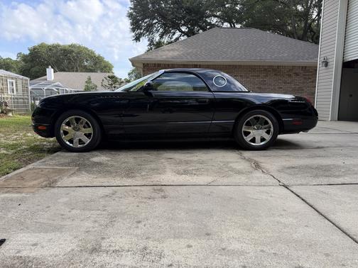 Black 2002 Ford Thunderbird Premium