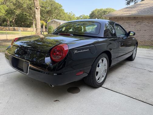 Black 2002 Ford Thunderbird Premium