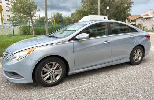 Silver 2014 Hyundai SONATA GLS