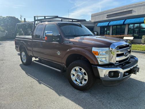 Brown 2011 Ford F-250 XLT