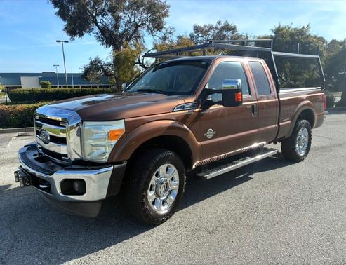 Brown 2011 Ford F-250 XLT