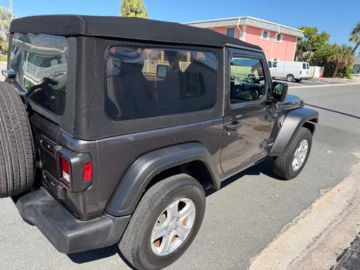 Gray 2021 Jeep Wrangler Sport S