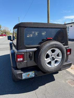 Gray 2021 Jeep Wrangler Sport S