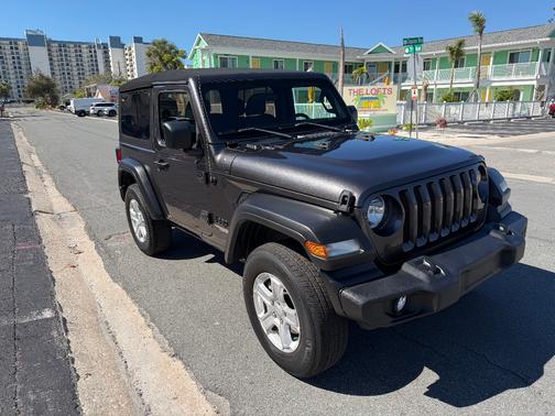 Gray 2021 Jeep Wrangler Sport S