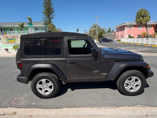 Gray 2021 Jeep Wrangler Sport S