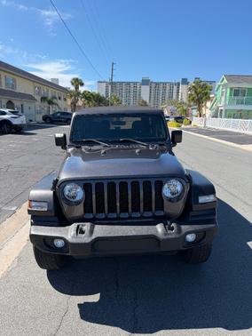 Gray 2021 Jeep Wrangler Sport S