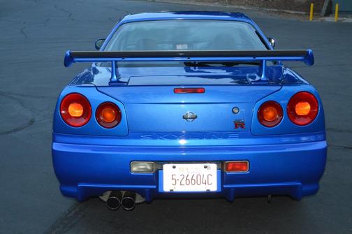 Blue 2009 Nissan GT-R Premium