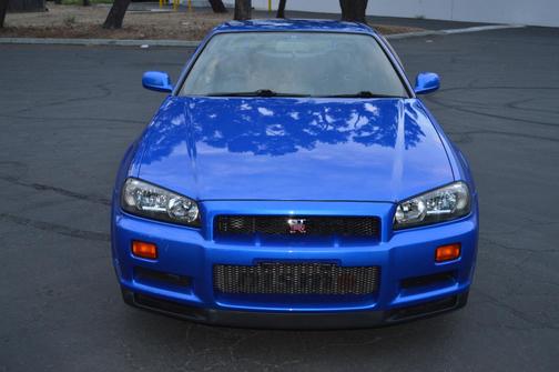 Blue 2009 Nissan GT-R Premium