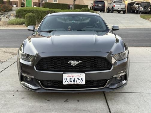 Gray 2015 Ford Mustang EcoBoost