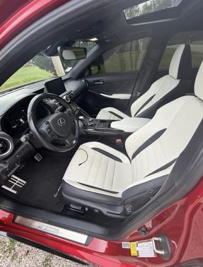 Red 2021 Lexus IS 350 F Sport