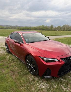 Red 2021 Lexus IS 350 F Sport