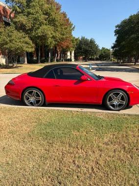 Red 2000 Porsche 911 911 Carrera Cabriolet