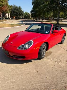 Red 2000 Porsche 911 911 Carrera Cabriolet