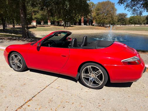 Red 2000 Porsche 911 911 Carrera Cabriolet