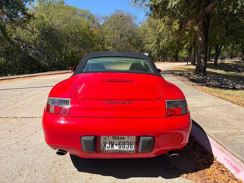 Red 2000 Porsche 911 911 Carrera Cabriolet
