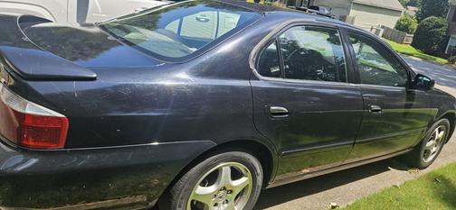 Black 2003 Acura TL 3.2