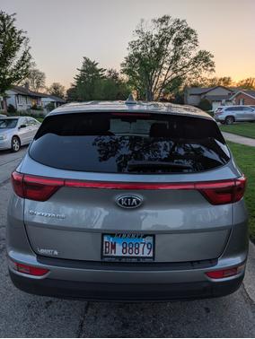 Gray 2019 Kia Sportage LX