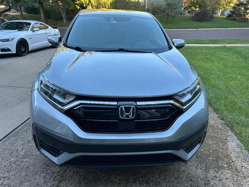 Silver 2022 Honda CR-V Hybrid EX-L