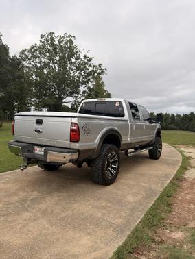 Silver 2014 Ford F-250 Lariat