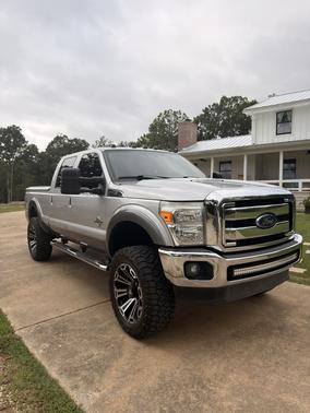 Silver 2014 Ford F-250 Lariat